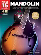 First 15 Lessons: Mandolin Guitar and Fretted sheet music cover